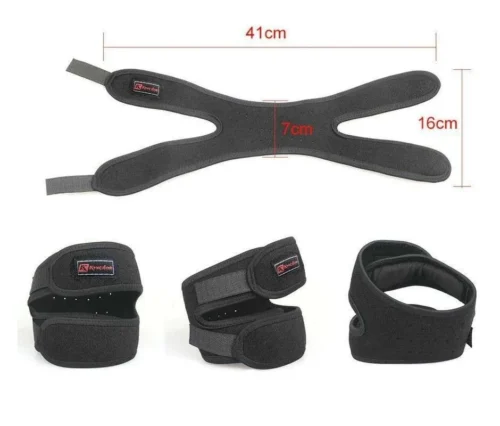 Supporto Ginocchia Doppia Cinghia Tendine Rotula Sangue
