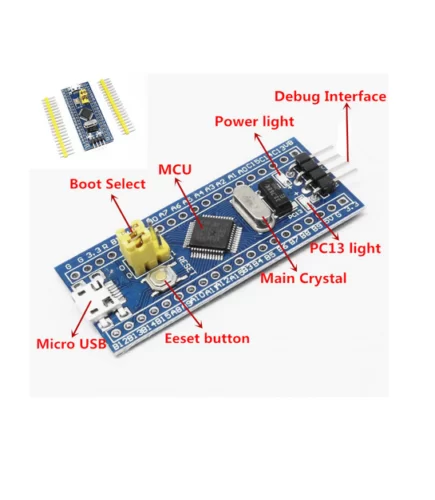 Compatibile Stm32F103C8T6 Piccolo System Board Microcontroller