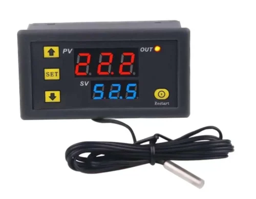 W3230 Dc 12V Termostato Elettronico Display Digitale