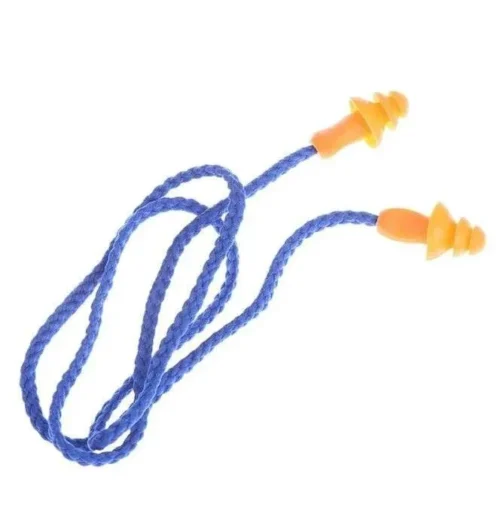 10 Tappi Per Orecchie Silicone 25Db Anti Rumore Lavoro