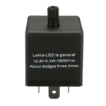 Relè Frecce Led 3Pin 12V Flasher Mk-300 Per Moto 150W 0.1W