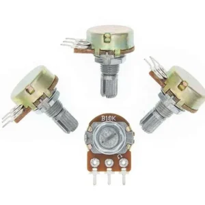 5 Pezzi Potenziometro Stereo Logaritmico 100K - Monogiro