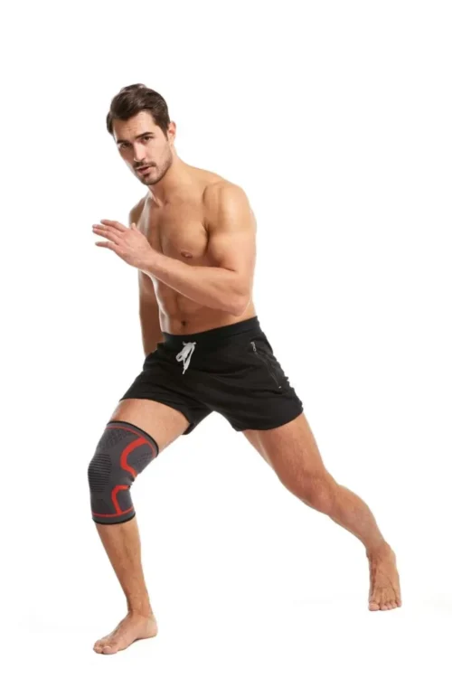 Elastico Ginocchiera Ginocchio Sport Fitness Running Basket