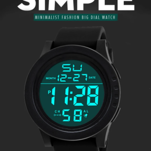 Orologio Digitale Honhx Simple Impermeabile Militare Jogging - immagine 5