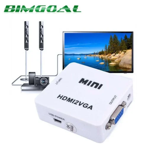 Adattatore Hdmi to Rca Av/Cvbs L/R Video 1080P
