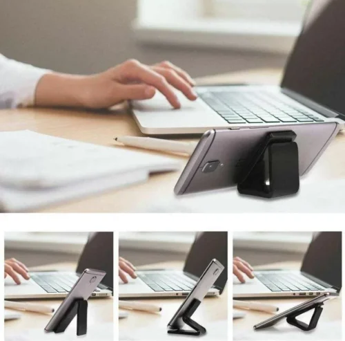 2 Pezzi Supporto Smartphone Da Tavolo Pieghevole Magico