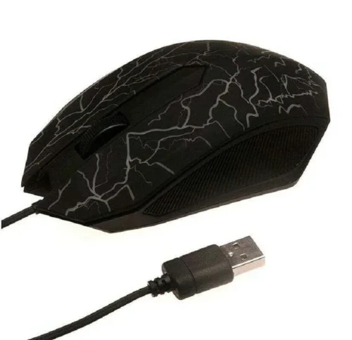 Mouse Gaming Txg107 Cablato Da Gioco 6 Pulsanti Led 2400DPI