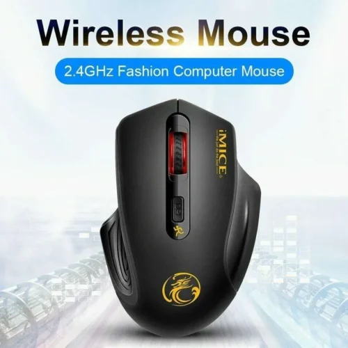 Mouse Wireless Senza Fili Ottico Gaming Usb Pc Laptop