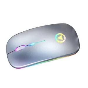 Mouse Wireless Gaming Batteria Ricaricabile Integrata Led