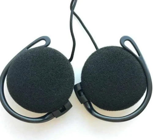 Auricolari A Padiglione Separati Super Bass Gancio Cavo 3.5mm