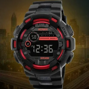 Orologio Digitale Sportivo Honhx Per Uomo Impermeabile 30mt