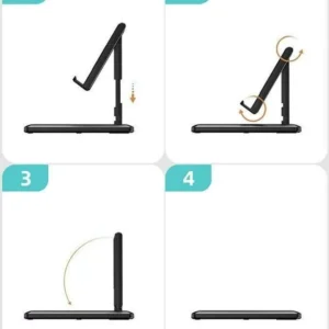 Supporto Tavolo Pieghevole Flessibile Scrivania Smartphone