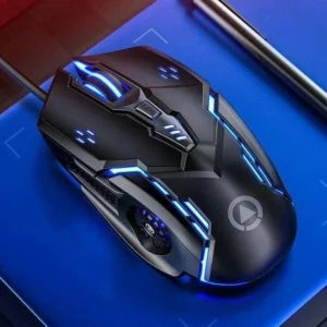 Mouse Gaming Con Rumore Ventola 4 Regolazioni Dpi 1200 3200