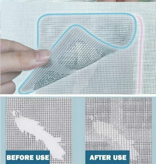 5 Pezzi Patch Riparazione Rete Anti Zanzare Zanzariera