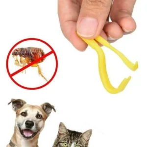 4 Pezzi Pinzette Togli Zecche Pinze Per Cane Cani Gatto