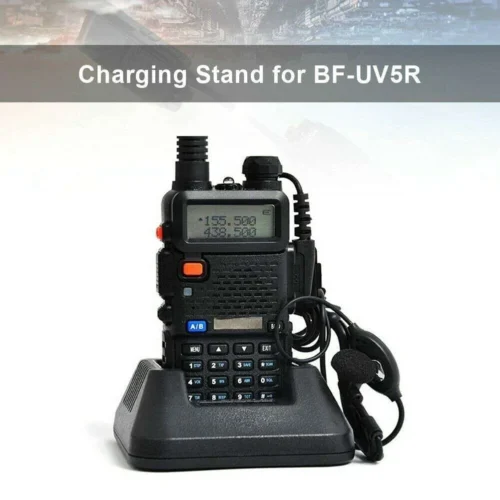 Caricabatteria Da Tavolo Per Baofeng Uv5R/Uv5R+ Plus Uv5Ra