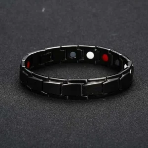 Bracciale Uomo Magnetico Titanio Super Forte Terapia