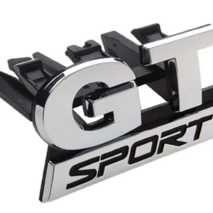 Emblema Placchetta Gt Sport Griglia Volkswagen Polo Golf