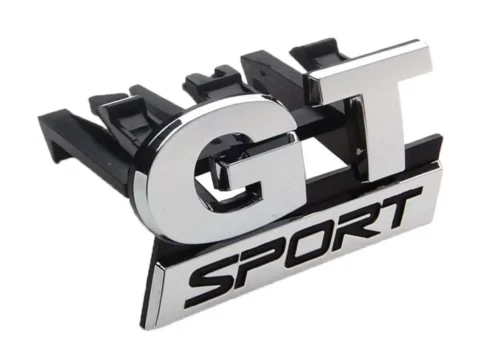 Emblema Placchetta Gt Sport Griglia Volkswagen Polo Golf