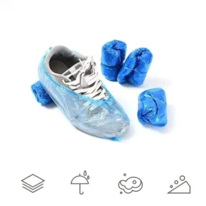 100 Pezzi Copriscarpe Monouso Calzari Usa e Getta Antipioggia