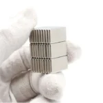 2 Pezzi Magneti Al Neodimio Ndfeb N35 Rettangolo 20X10X5Mm