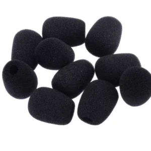 5 Spugnette Per Microfono Ricambio Spugne Copri Mic Protezio