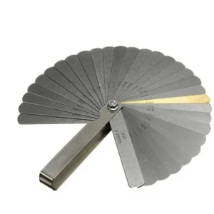 Spessimetro Valvole Con 32 Lamine E Indicazione Misurazione