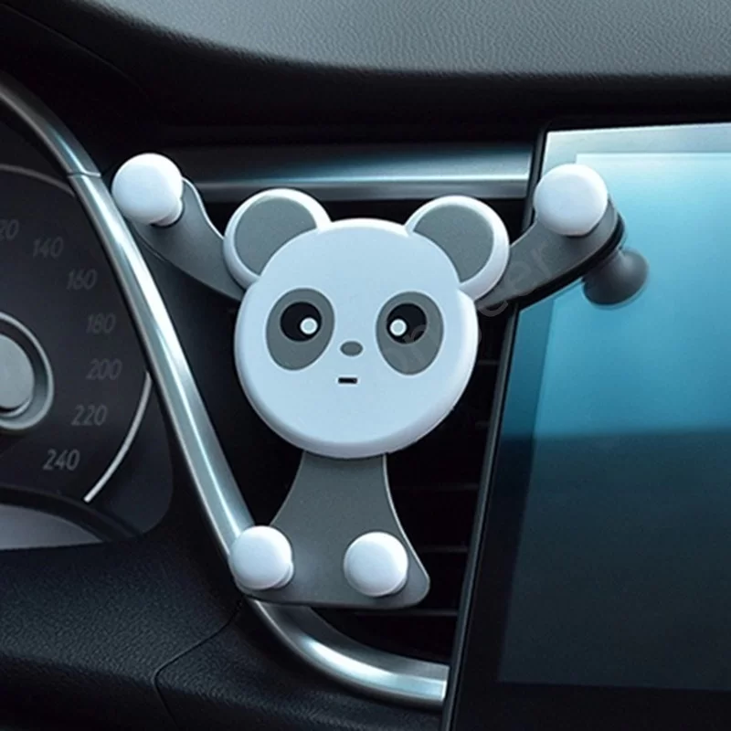 Supporto Auto Smartphone Universale Gravità Panda Bimbi