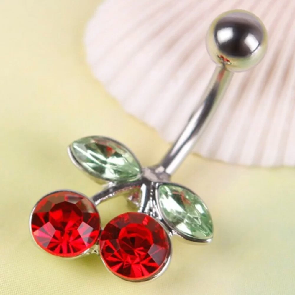 Piercing Ombelico Anallergico Ciliege