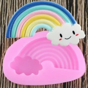 Stampo Silicone Per Torte Arcobaleno Rainbow Nuvoletta Cake