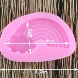 Stampo Silicone Per Torte Arcobaleno Rainbow Nuvoletta Cake