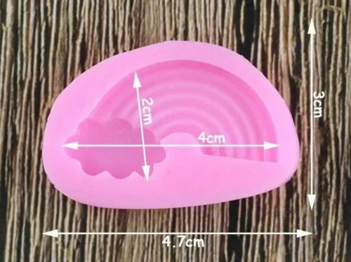 Stampo Silicone Per Torte Arcobaleno Rainbow Nuvoletta Cake