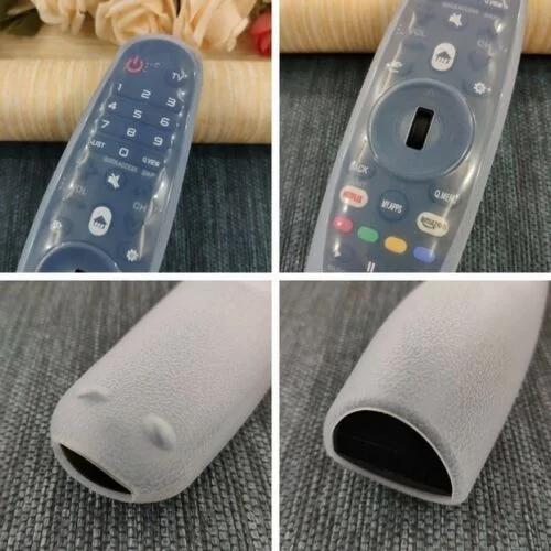 Custodia Cover Morbida in Silicone Trasparente LG AN-MR600