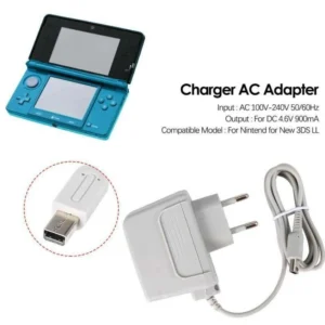 Caricabatteria Alimentatore Nintendo DSi 3DS E 3DS XL 2DS