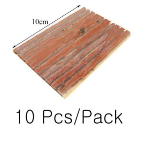 10 X STRINGHE STRISCE KIT RIPARAZIONE GOMME PNEUMATICI