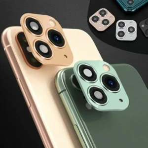 Adesivo fotocamera finta per iPhone X XS Max 11 Pro Max Nero
