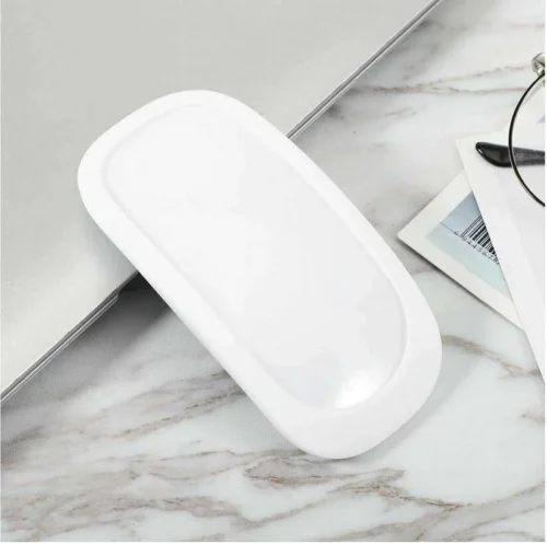 Cover Morbida in Silicone Bianca per Apple Magic Mouse 1 e 2