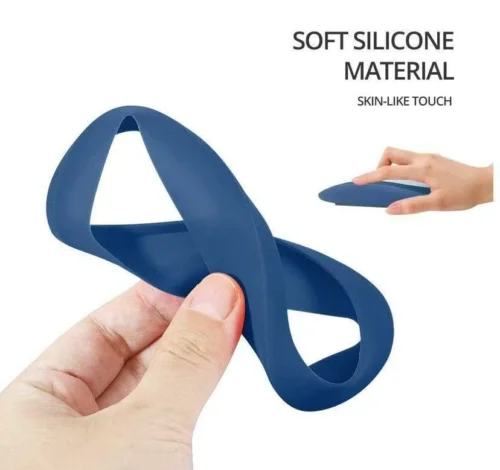 Cover Morbida in Silicone Bianca per Apple Magic Mouse 1 e 2