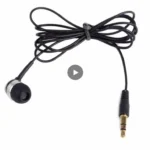 Auricolare Singolo Mono Con Filo Jack 3.5mm Smartphone MP3