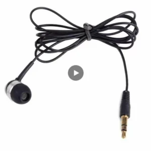 Auricolare Singolo Mono Con Filo Jack 3.5mm Smartphone MP3