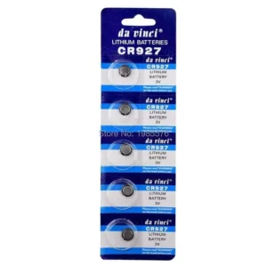 Batteria a Bottone CR927 927 DL927 BR927 3V Lotto 10 Pezzi