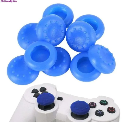 Lotto da 10 Pezzi Coperchio Silicone Joystick PS3 PS4 Blue