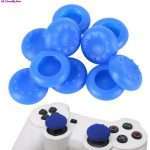 Lotto da 10 Pezzi Coperchio Silicone Joystick per PS3 PS4 Blue Controller