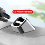 Supporto Stile Bocchette Aria Nero per Smartphone Cellulare