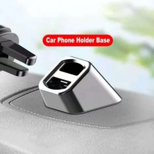 Supporto Stile Bocchette Aria Nero per Smartphone Cellulare