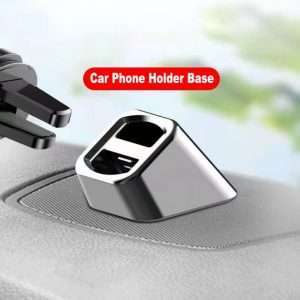 Supporto Stile Bocchette Aria Nero per Smartphone GPS Cellulari Universale