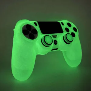 Cover Silicone Controller Verde Fluorescente PS4 Joystick