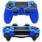 Controller Cover Silicone Morbido Antiscivolo Blue per PS4 JoyStick Gamepad