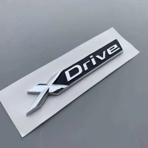 Adesivo Auto 3D XDrive X Drive Sticker Emblema per X1 X3 X4