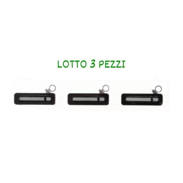 Lotto 3 Pezzi Solo Rete Mesh Cover OEM Anti-Polver per iPhone 11